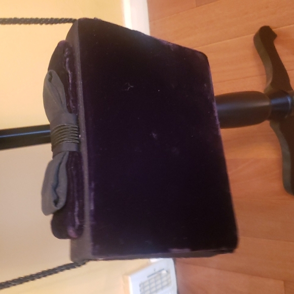 Women's Black Velvet Evening bag 👛 - Picture 3 of 5